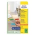 Kép 2/5 - Etikett AVERY L6033-20 63,5x33,9mm univerzális zöld 480 címke/doboz 20 ív/doboz