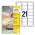 Kép 2/5 - Etikett AVERY L6023REV-25 63,5X38,1 univerzális visszaszedhető 25+5 ív/doboz