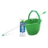 Kép 2/4 - Felmosó szett BONUS extra vödör 11L+ 120cm nyél + softmop pótfej kék