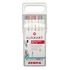Kép 1/4 - Filctoll  ZEBRA ClickArt nyomógombos vízbázisú 12 darabos