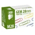 Kép 2/2 - Gemkapocs ICO M28 28mm színes