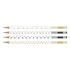 Kép 2/2 - Grafitceruza ASTRA PEN gold-black háromszögletű HB 48 darabos