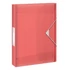 Kép 1/2 - Gumis mappa ESSELTE Colour Breeze PP Jumbo Plus A/4 40mm korall