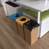 Kép 2/2 - Hulladéktároló karton szelektív 20 L vegyes hulladékhoz magyar felirattal