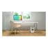 Kép 4/4 - Iratmegsemmisítő LEITZ IQ Slim Home Office konfetti P4 10 lap fehér