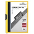 Kép 1/3 - Klipmappa DURABLE Duraclip A/4 60 lapig sárga