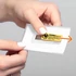 Kép 3/3 - Névjegykitűző DURABLE Click Fold 54x90 mm mágneses elfordulásmentes átlátszó