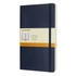 Kép 1/5 - Notesz vonalas MOLESKINE QP616B20 "L" puhafedeles zafirkék