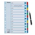 Kép 5/5 - Regiszter ESSELTE Mylar A/4 laminált karton Jan-Dec