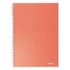 Kép 1/3 - Spirálfüzet kockás ESSELTE A/5 80 lapos Colour Breeze korall