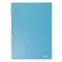 Kép 1/3 - Spirálfüzet vonalas ESSELTE A/5 80 lapos Colour Breeze kék
