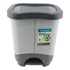 Kép 5/5 - Hulladéktároló pedálos szelektív Ekolux  Duo 2 részes 2x10,5L