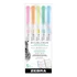 Kép 4/4 - Szövegkiemelő kétvégű ZEBRA Mildliner fluorescent 1,4-4,0 mm 5 darabos