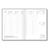 Kép 2/2 - Tanári zsebkönyv PD CALENDAR papírborító A/5 Marble 2025-2026
