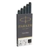Kép 1/2 - Tintapatron PARKER Royal fekete 5 darabos